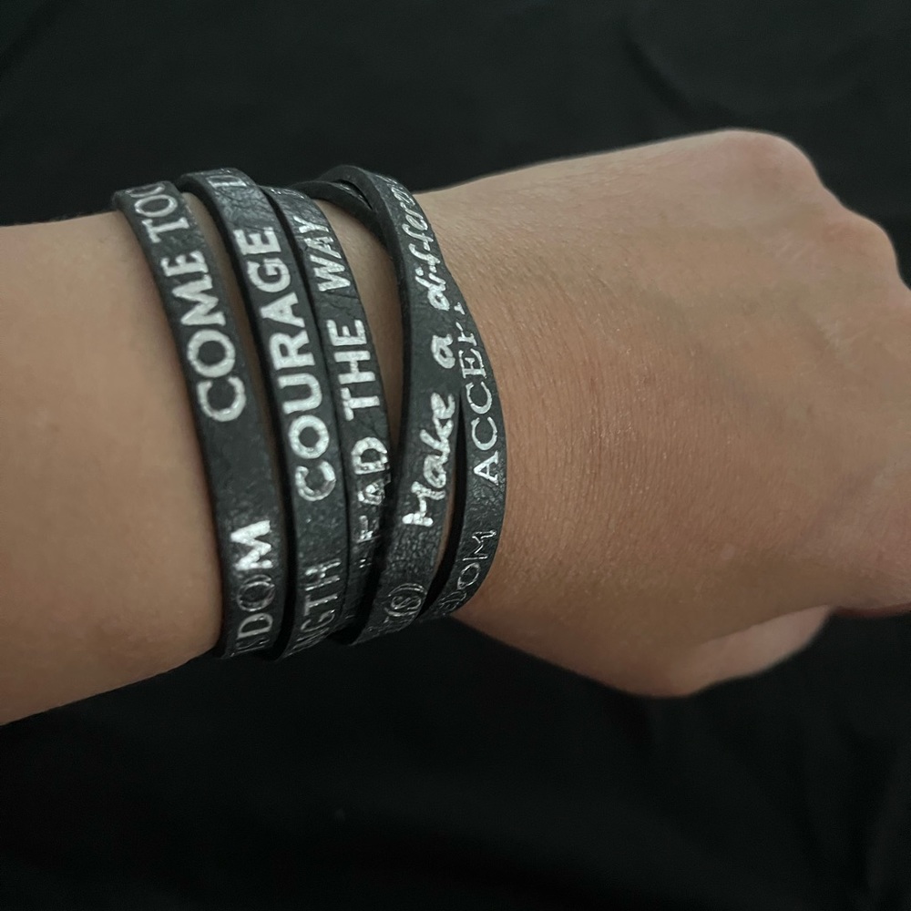 Inspirational bracelet